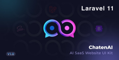 ChatenAi - Laravel 11 - AI SaaS Website + Dashboard UI Kit