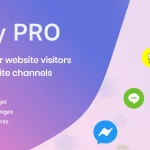 Chaty Pro - Floating Chat Widget, Contact Icons, Messages, Telegram, Email, SMS, Call Button v3.3