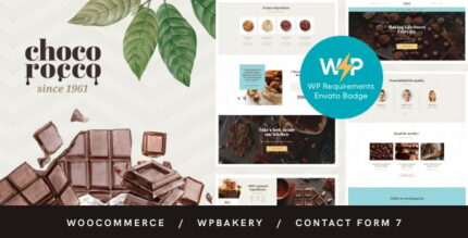 ChocoRocco Chocolate & Candy Shop WordPress Theme