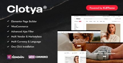 Clotya - Fashion Store eCommerce Theme v1.3.0