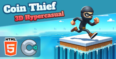 Coin Thief 3D - HTML5 Game - C3P