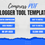 Compress PDF - Blogger Tool Template