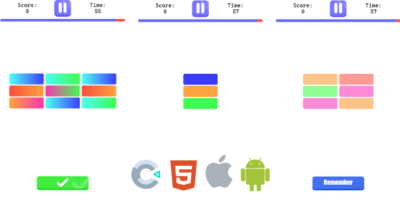 Construct Color - Memory Training. Construct 3 (c3p)