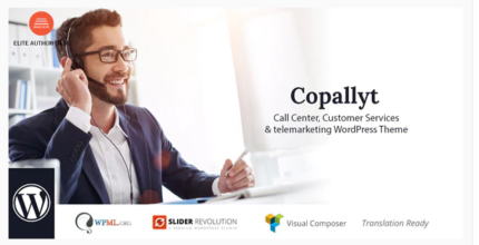 Copallyt Call Center & Telemarketing WordPress Theme