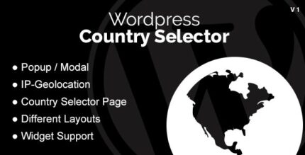 Country Selector Plugin For WordPress