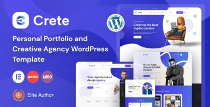 Crete - Personal Portfolio and Creative Agency WordPress Theme