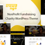 Crowdngo – Fundraising Charity WordPress Theme