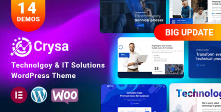 Crysa - IT Solutions WordPress