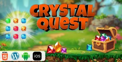 Crystal Quest - HTML5 Game