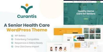 Curantis - Medical Care and Nursing WordPress