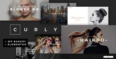 Curly - A Stylish Theme for Hairdressers and Hair Salons v3.2.1