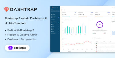 Dashtrap - Bootstrap 5 Admin Dashboard & UI Kits