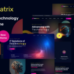 DataMatrix IT Solutions & Technology WordPress Theme + RTL