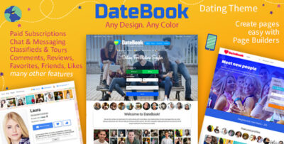 DateBook - Dating WordPress Theme v4.7.9