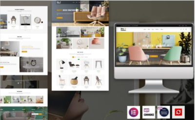 Deco Furniture - The Elementor Decorate Furniture WordPress theme