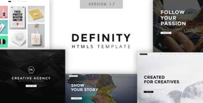 Definity - Multipurpose OneMulti Page Template