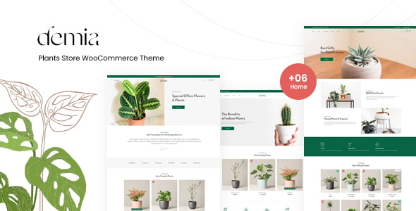 Demia - Plants Store WooCommerce WordPress Theme Demia - Plants Store WooCommerce WordPress Theme