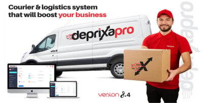 Deprixa Pro - Courier & Logistics System v8.4 NULLED