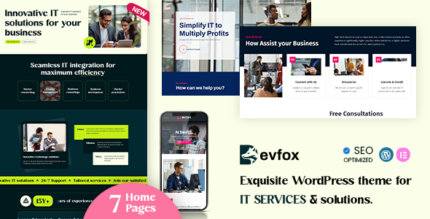 DevFox - IT Solutions and Services WordPress Theme + RTL