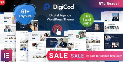 Digicod - Digital Agency WordPress Theme