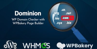 Dominion - WP Domain Checker with WPBakery Page Builder v1.9.6