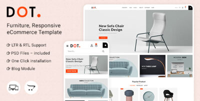 Dot Furniture Responsive OpenCart 3 Theme