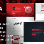 Dronza - Drone Aerial Photography HTML5 Template