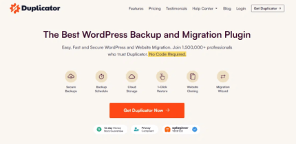 Duplicator Pro - WordPress Site Migration & BackUp v4.5.19