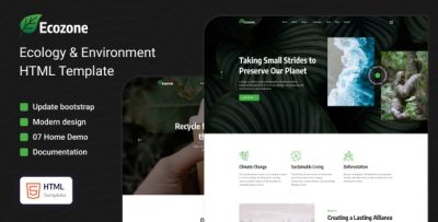 Ecozone - Ecology & Environment Template