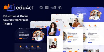 EduAct - Education & Courses WordPress Theme