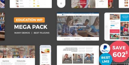 Education Pack - Education Learning Theme WP