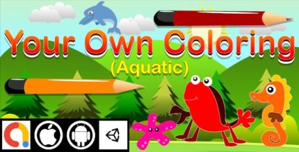 Edukida - Your Own Coloring Aquatic Unity Kids Game For Android and iOS