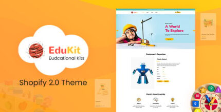 Edukit - Educational Toys Store Shopify Theme