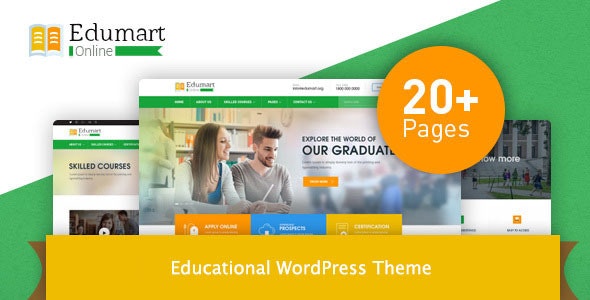 Edumart - Education WordPress Theme Edumart - Education WordPress Theme