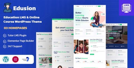 Edusion - Education LMS WordPress Theme