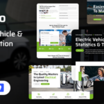 Elexio - Electric Mobility WordPress Theme + RTL