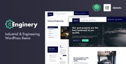 Enginery - Industrial & Engineering WordPress Theme