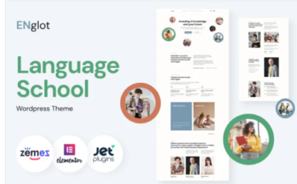 Englot - Clean Language Course WordPress Theme