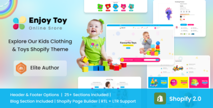 Enjoy - Kids Clothing & Toys Shopify Theme 2.0