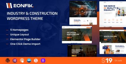 Eonfik - Construction WordPress Theme