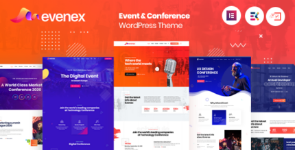 Evenex Event Conference WordPress Theme