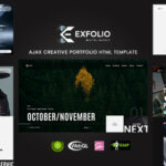 Exfolio - Creative Ajax Portfolio HTML Template