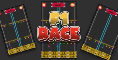 F1 Racer - Cross Platform Math Game