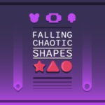 Falling Chaotic Shapes HTML5 Construct Game