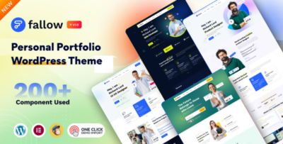 Fallow - Personal Portfolio WordPress Theme