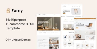 Farny - Multipurpose E-commerce HTML5 Template