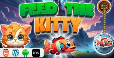 Feed The Kitty - HTML5 Construct3 Game