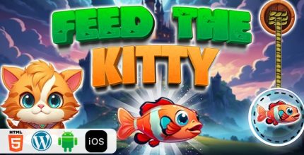 Feed The Kitty - HTML5 Construct3 Game