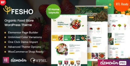 Fesho - Organic Food Store WordPress Theme