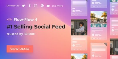 Flow-Flow - WordPress Social Stream Plugin v4.9.7.2